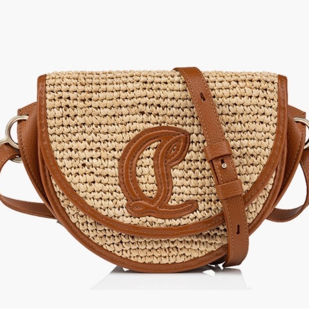 Christian Louboutin “By My Side” Woven Bag